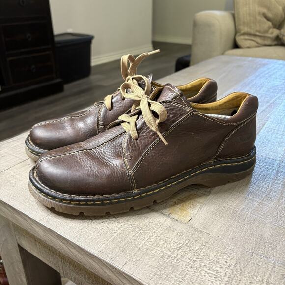 Dr. Martens Mens Size 12 #11232 Brown Leather Lace Up Oxfords Shoes Vintage 90s - Picture 3 of 13